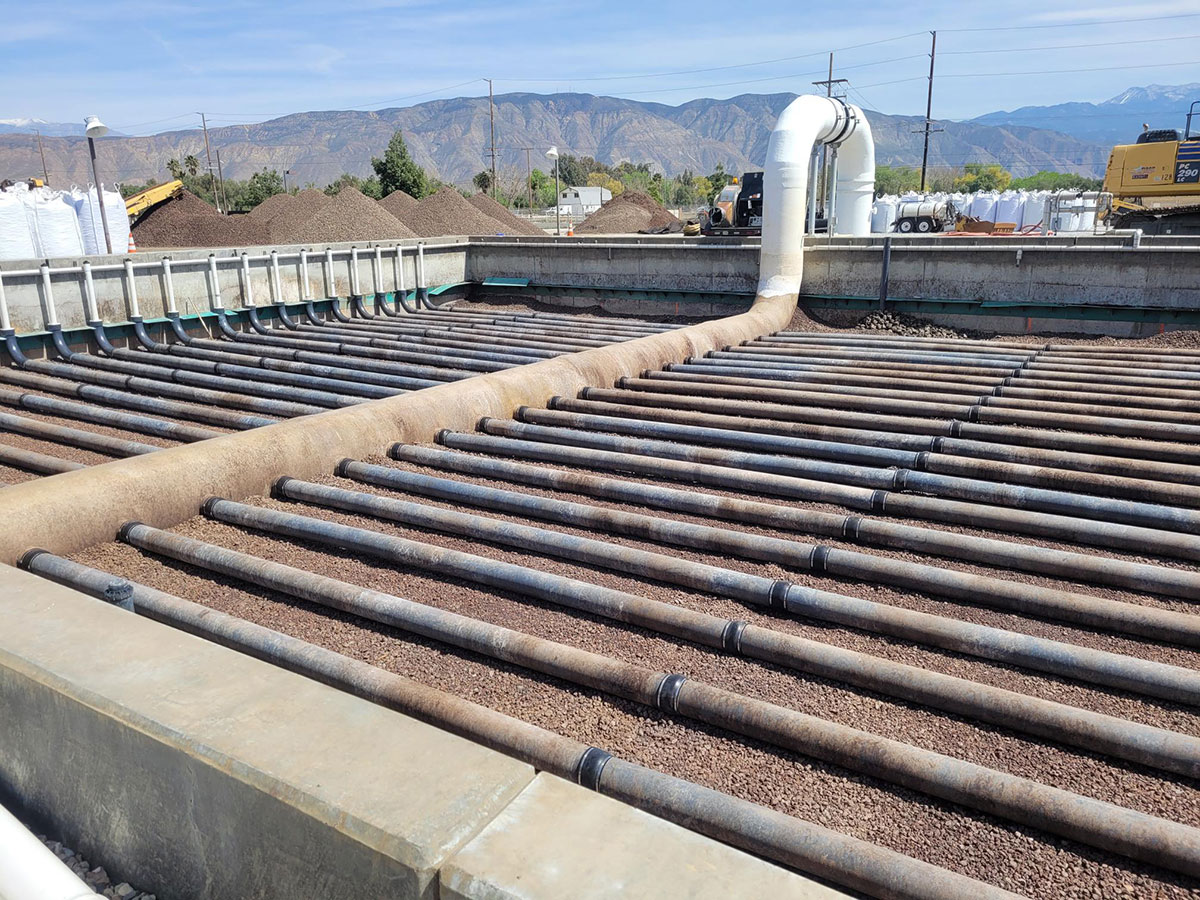 Crater-Max installed at San Jacinto biofilter